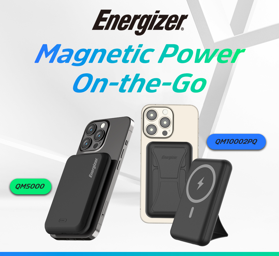 Snap and Go with Energizer Magnetic Power